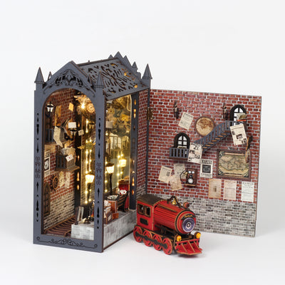 Train Platform DIY Book Nook