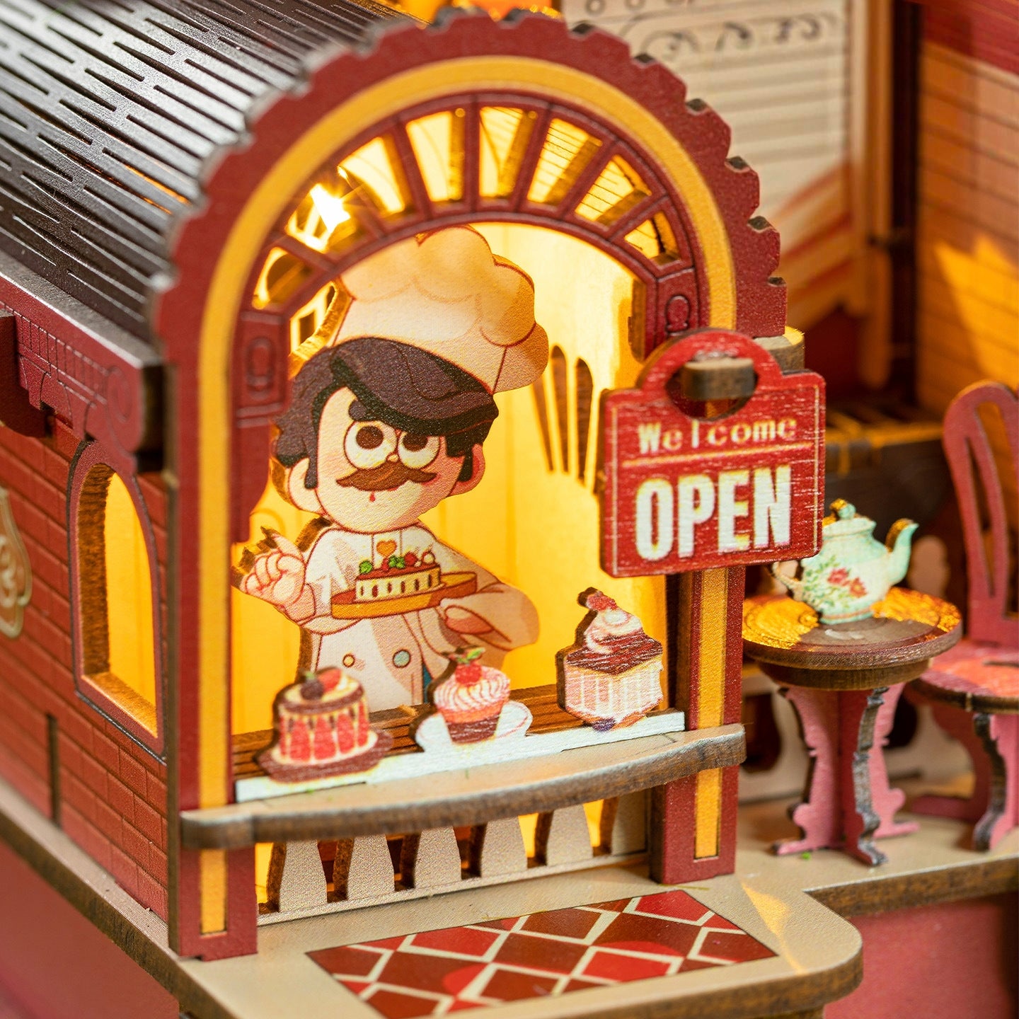 Dessert Workshop 3D Wooden Puzzle