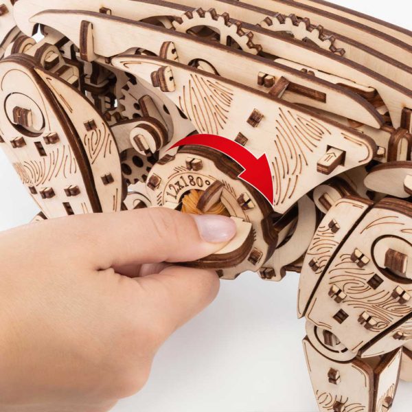 Wild Cat 3D Wooden Puzzle