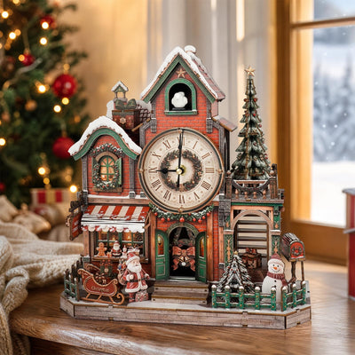 Christmas Cuckoo Clock 3D Wooden Puzzle