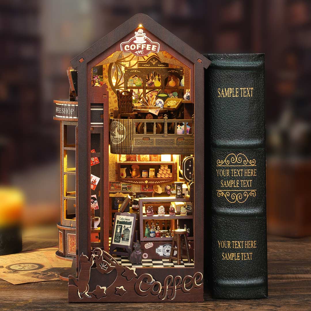 Magic Coffee Shop DIY Book Nook – surplusfun