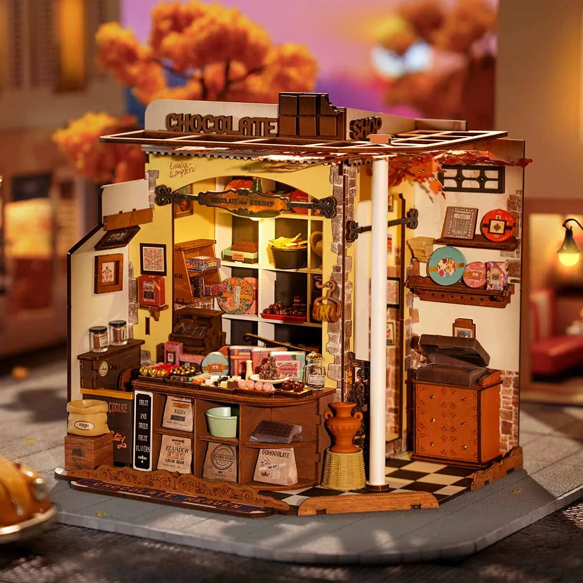 Henry's Chocolate DIY Miniature House