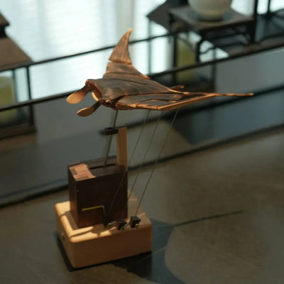 Manta Ray Original Handcrafted Wooden