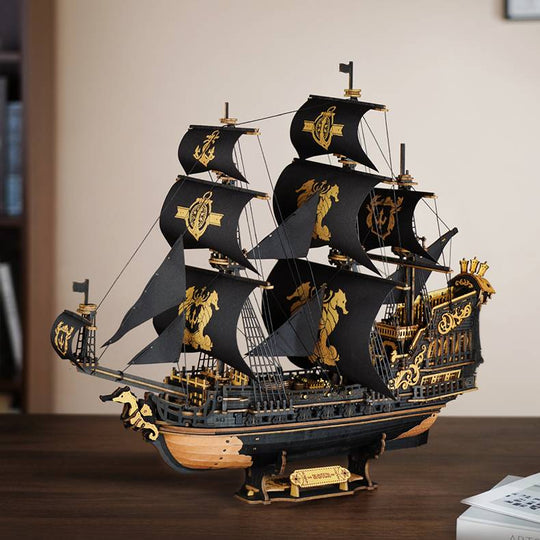 Seahorse 3D Wooden Ship