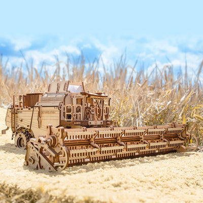Combine Harvester 3D Wooden Puzzle