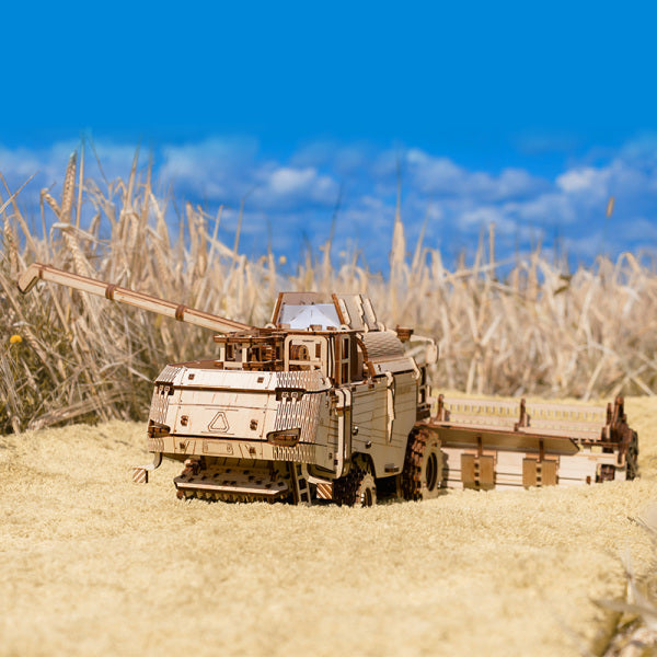 Combine Harvester 3D Wooden Puzzle