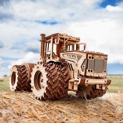 Heavy-Duty Tractor 3D Wooden Puzzle