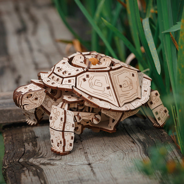 Mechanical Turtle 3D Wooden Puzzle