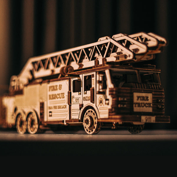 Fire Truck 3D Wooden Puzzle