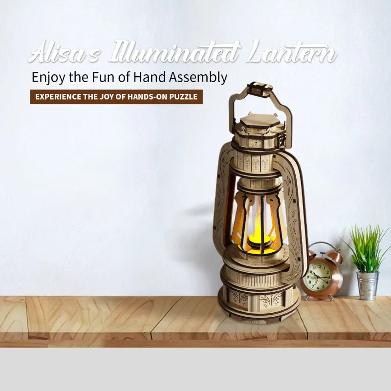 Alisa Lantern 3D Wooden Puzzle