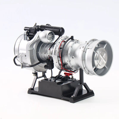 T700-1/4 Metal Simulation Electric Military Helicopter Turboshaft Engine Model