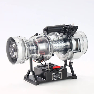 T700-1/4 Metal Simulation Electric Military Helicopter Turboshaft Engine Model