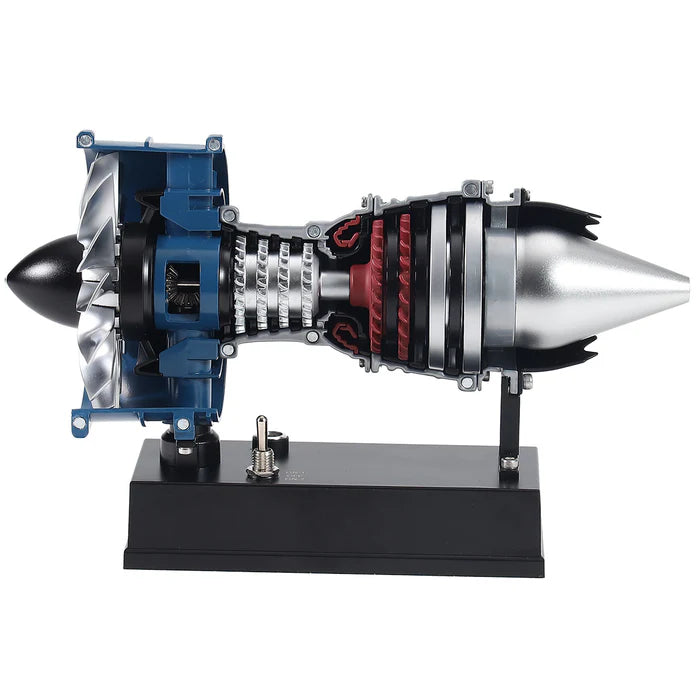 Mini Turbofan Engine Kit that Works - DIY Metal Electric Jet Engine