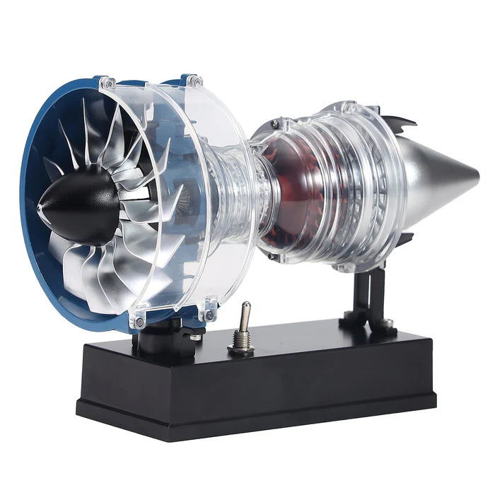 Mini Turbofan Engine Kit that Works - DIY Metal Electric Jet Engine