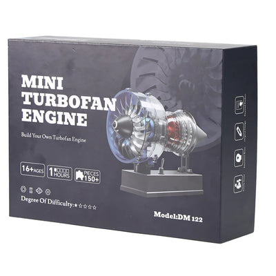 Mini Turbofan Engine Kit that Works - DIY Metal Electric Jet Engine
